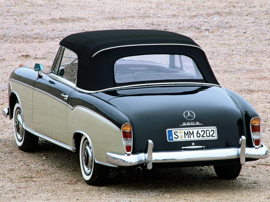  Mercedes-Benz 220 S Cabrio 1956 года  (фото 12 из 28)